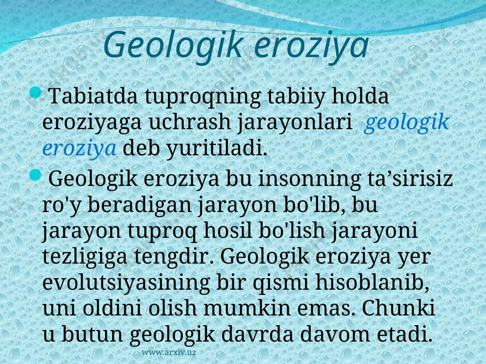 eroziya to‘g‘risida tushuncha - Page 3