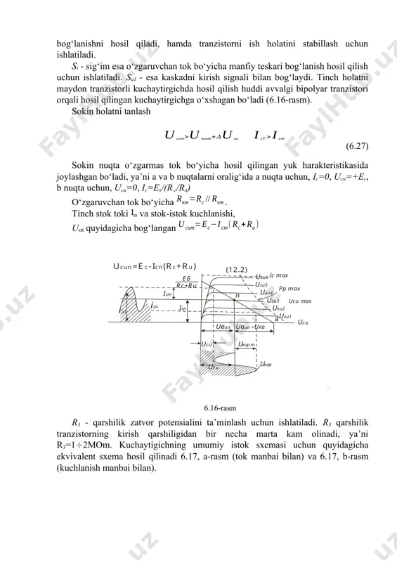 kuchaytirgichning umumiy baza ulanish sxemasi - Page 3