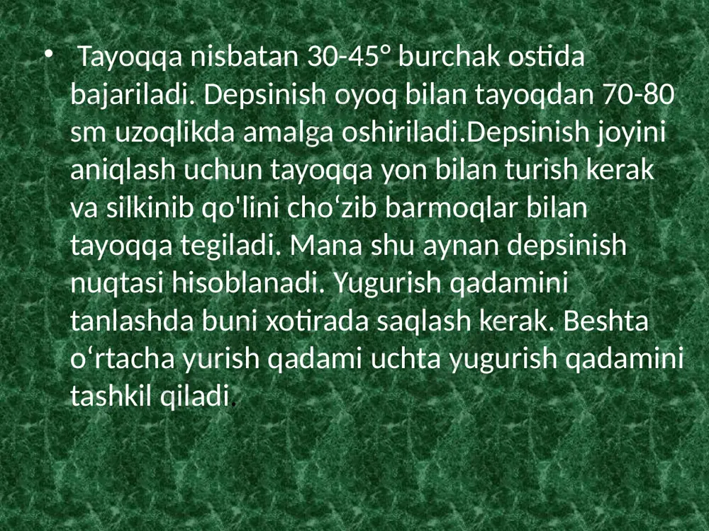yuguribkelibbalandlikka xatlab o'tish usullari - Page 4