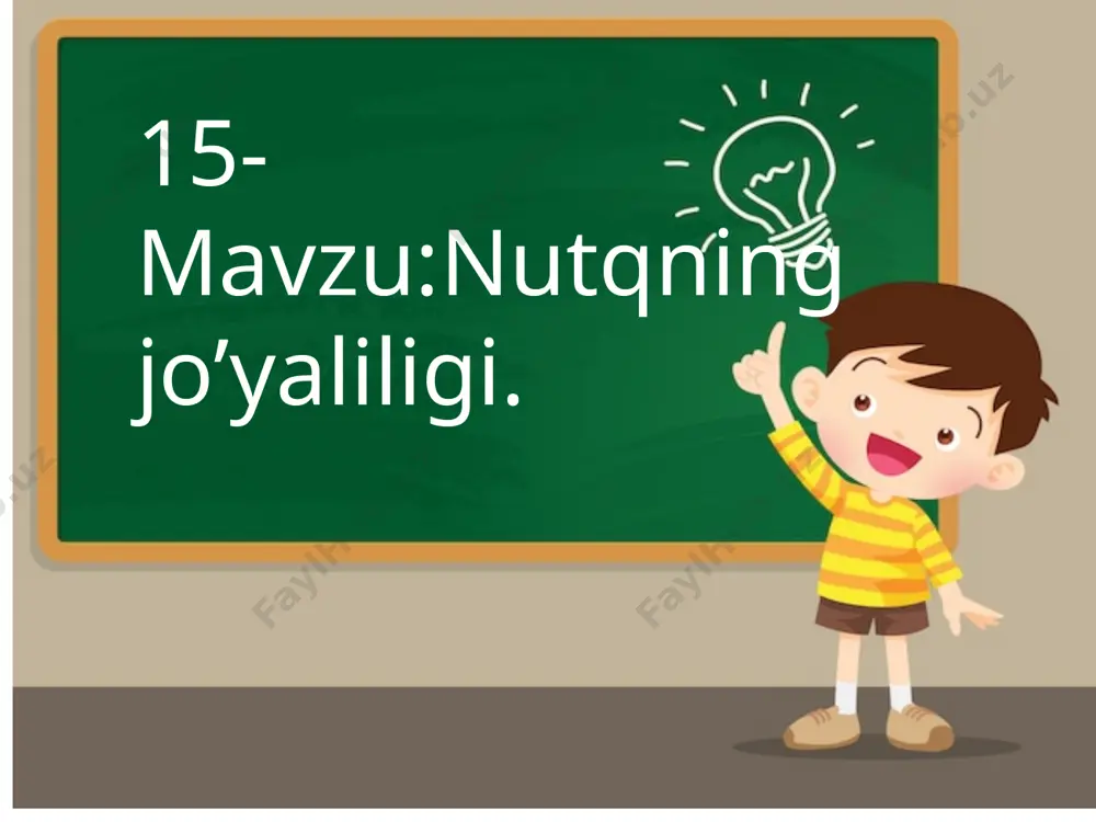 : «so’z bir nash’adur, undan xumor paydo bo’lur». ) . 71-mashq. berilgan matnni o’qing. qaysi o’rinda nutqning jo’yaliligi bu zilganini aniqlang. kechirasiz, o’zingizni tanishtirmadingiz. asli farg’onalikman. ismim kamola. hozirda oilam bilan toshkentda yashayman. o’z tug’ilgan joyingdan olisda yashashning ham azoblari bor... albatta. o’zga yurtda shoh bo’lguncha, o’z yurtingda gado bo’l deganlari haq ekan. («xonadon» gazetasi) . 72-mashq. berilgan gaplarda ajratib ko’rsatilgan so’zlar nutqning jo’yali lik si fatini nima uchun buzayotganligi haqida fikrlaringizni bildiring. 1. nimalar qilyapsiz, ona?! – o’g’li yolvoruvchan ovoz bilan yaltoqla nib tazkiraning oldida tiz cho’kkan. (m. nasibullin) 2. onamning jahl lari battar qo’zg’ab, shang’illagancha quloq-chakkamga shapaloq tushirdilar. (s. rav shanov) 3. ertalab men maktabga, bobom esa harbiy komissa ri atga jo’nab ketdik. o’qishdan kelsam, oyim hali daladan qaytmabdilar. bo bom nimagadir xafa. – keldingmi, do’ndig’im? – deb xomush jilmaydilar. (s. ravshanov) 4. «tikuv chilik fabrikasida biroz ushlanib qoldim, shekil li, u shu orada, bu yerga qanday qilib …
