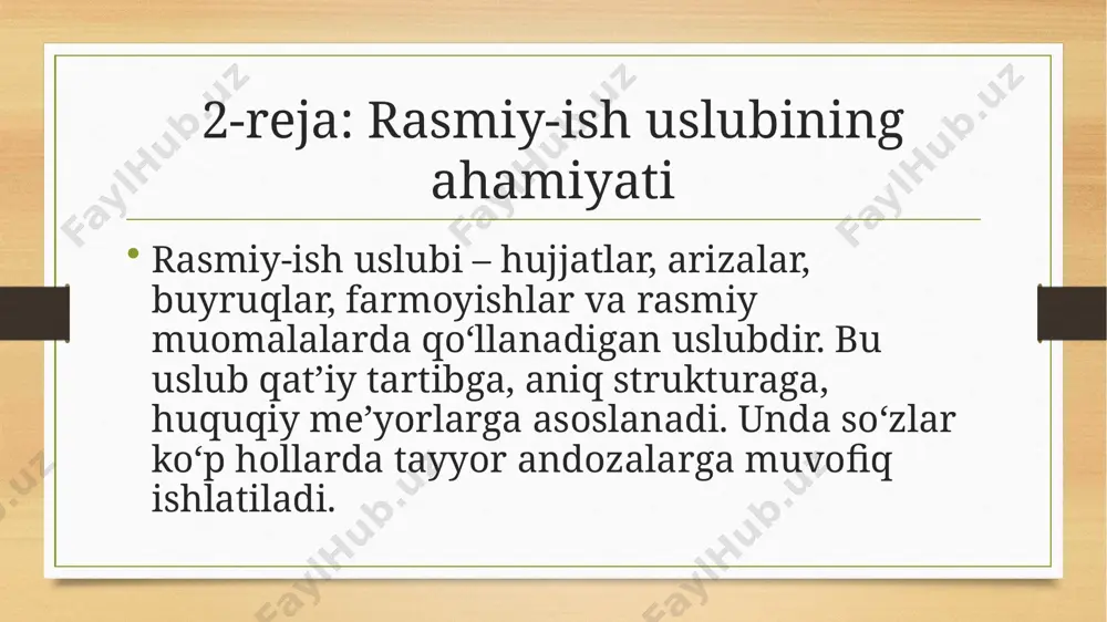nutqning uslubiy turlari - Page 5