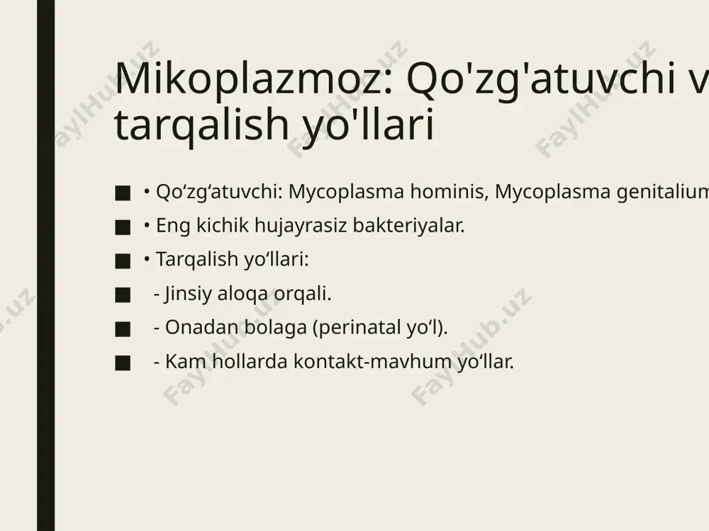teri-tanosil infeksiyalari: mikoplazmoz va trixomonoz - Page 3