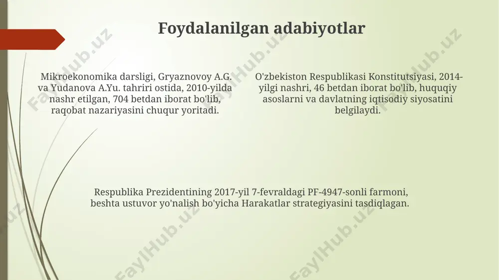 raqobat muhitini shaklantirish bo'yicha chora tadbirlar - Page 4