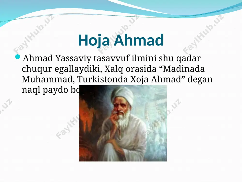 ahmad yassaviy hayoti - Page 4