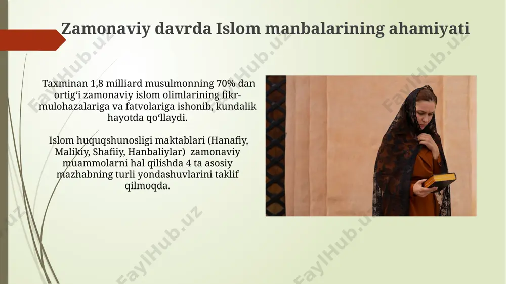 islom dini manbalar aqidaviy maktablari va ularning hozirgi davrdagi ahamiyati - Page 5