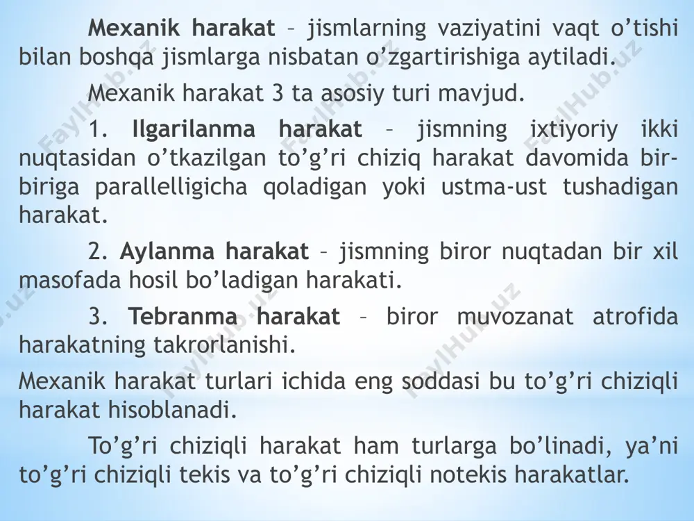 kinematika asoslari - Page 3