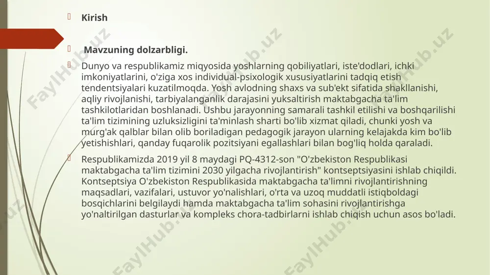 qt davomida pedagogikada «defektologiya» tushunchasi qo’llanib kelingan. korrektsion pedagogika (defektologiva) tarkibiga quyidagi sohalari kiradi: pedagogik lug’atda «korrektsiya» tushunchasi (yunoncha «korrectio» tuzatish) pedagogik uslub va tadbirlardan iborat maxsus tizimi yordamida anomal bolalarning psixik va jismoniy rivojlanish kamchiliklarini tuzatish (qisman yoki to’liq) sifatida tushunilishi ta’kidlab o’tiladi. ana shu lug’atda «korrektsion pedagogika»ning jismoniy yoki psixik kamchilikka ega, maxsus, individual tarbiyalash va o’qitish metodlariga muhtoj bo’lgan, sog’lig’i imkoniyatlari cheklangan bolaning individualligi va shaxsini rivojlantirish jarayonini boshqarish mohiyati, qonuniyatlarini o’rganuvchi fan ekanligi qayd etiladi. korrektsion pedaaoaikaning asosiy maqsadi - belgilangan (normal) va (mavjud kamchilik) faoliyat o’rtasidagi nomuvofiqlikni yo’qotish yoki kamaytirishdan iborat. korreksion-pedaaogik faoliyat yaxlit ta’lim jarayonini qamrab oluvchi hamda murakkab psixofiziologik va ijtimoiy-pedagogik chora- tadbirlarning amalga oshirilishini nazarda tutuvchi pedagogik tizim. diagnostika korrektsion, korrektsion-rivojlantiruvchi, korrektsion- profilaktik faoliyatlar bilan birqatorda tarbiyaviy va korrektsion-o’qitish, psixokorrektsion faoliyatni ham amalga oshirilishini ta’minlaydi. korrektsion-pedagogik faoliyat maxsus ta’lim dasturiga muvofiq mutaxassislar yordamida anomal o’quvchilarni o’qitish, tarbiyalash va rivojlantirishga yo’naltirilgan yaxlit jarayon. …