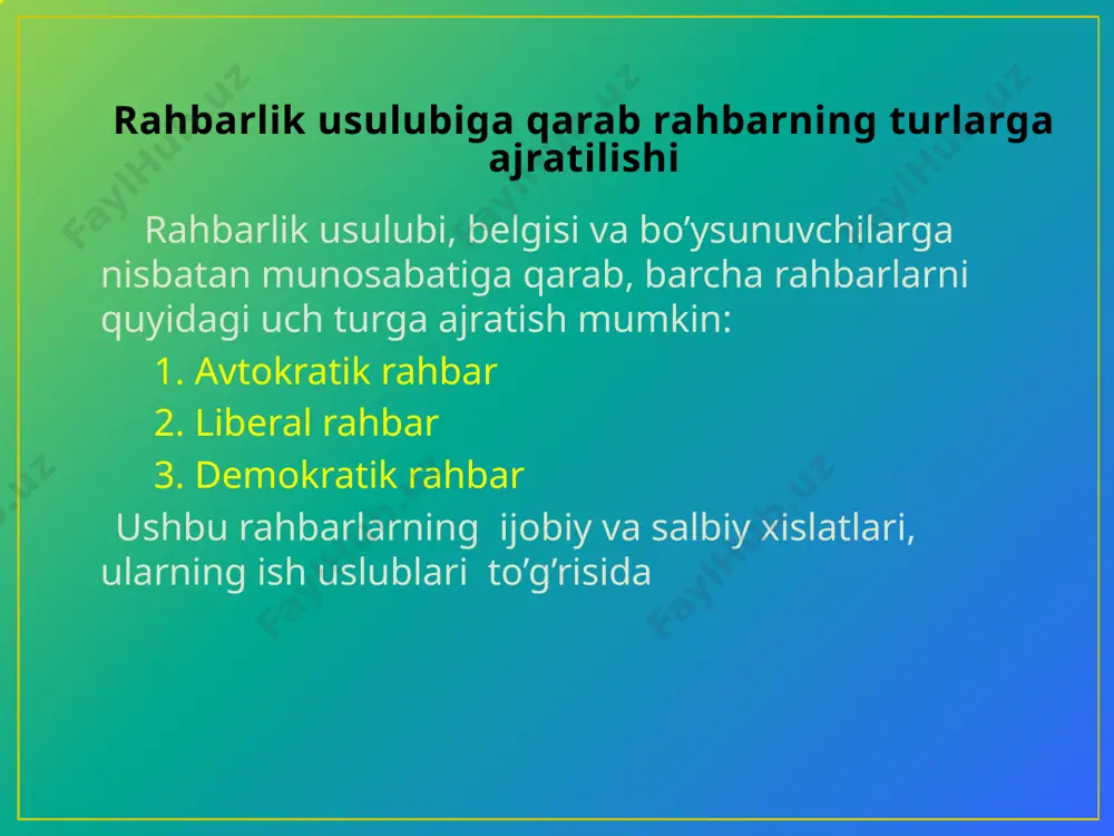 samarali boshqaruv tizimining psixologik xususiyati - Page 5