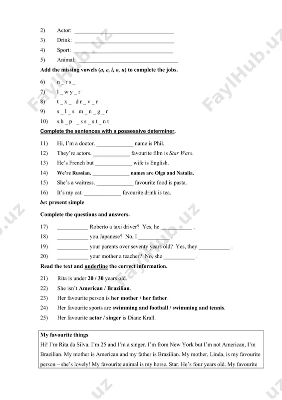 english grammar workbook - Page 5