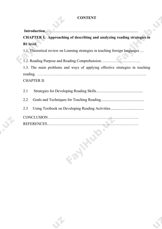 stic and literature[footnoteref:1]. to meet the need of the national standards graduates must develop their language competence to have opportunities to find positions in all spheres of life to contribute to the development of their countries and the worked. [1: decree of the president of the republic of uzbekistan “on measures for further enhancement of the system of teaching of foreign languages”. tashkent, december 10, 2012, № pd-1875. ] efficiency of measures to carry out the government’s reforms depends on different reasons including presence of qualified personnel creation and conformity of the system of university education. to foster the process of the integration of education and production, we must pay greater attention to universities in solving educational and social problems. english as a foreign language teaching is becoming increasingly important in all aspects of uzbek life for social, as global communication. reading skills are important throughout our lifespan, particularly as …