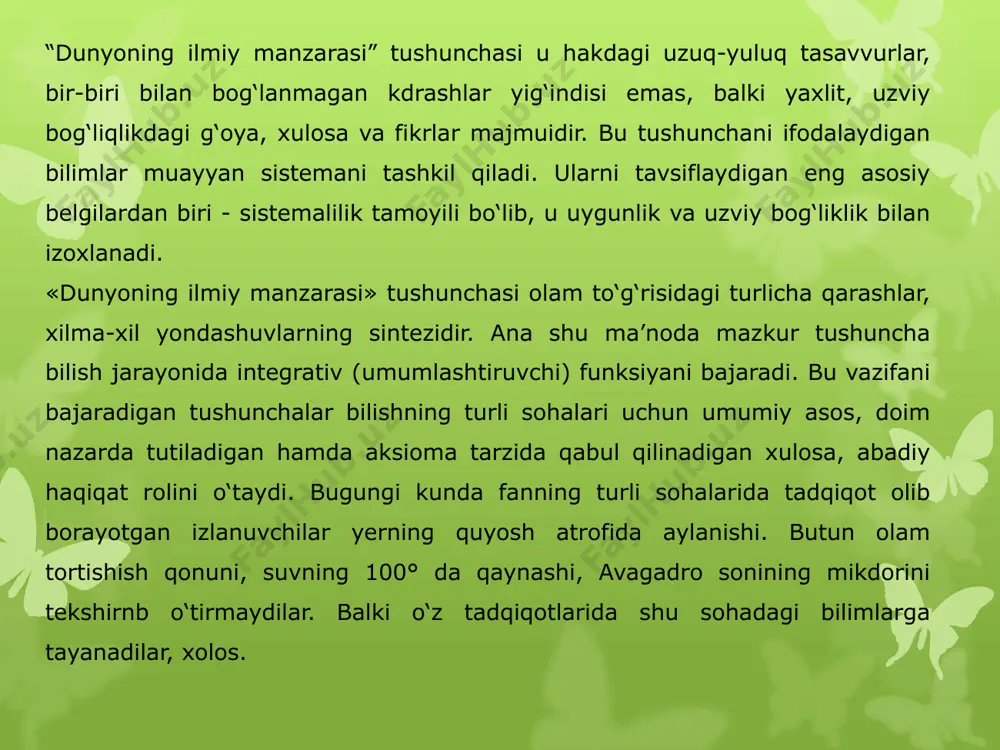 dunyoning ilmiy manzarasi va evolyutsiyasi - Page 4