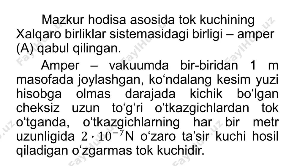 tokli o‘tkazgichlarning o‘zaro ta’siri - Page 5