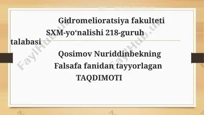 globallashuv — PPTX