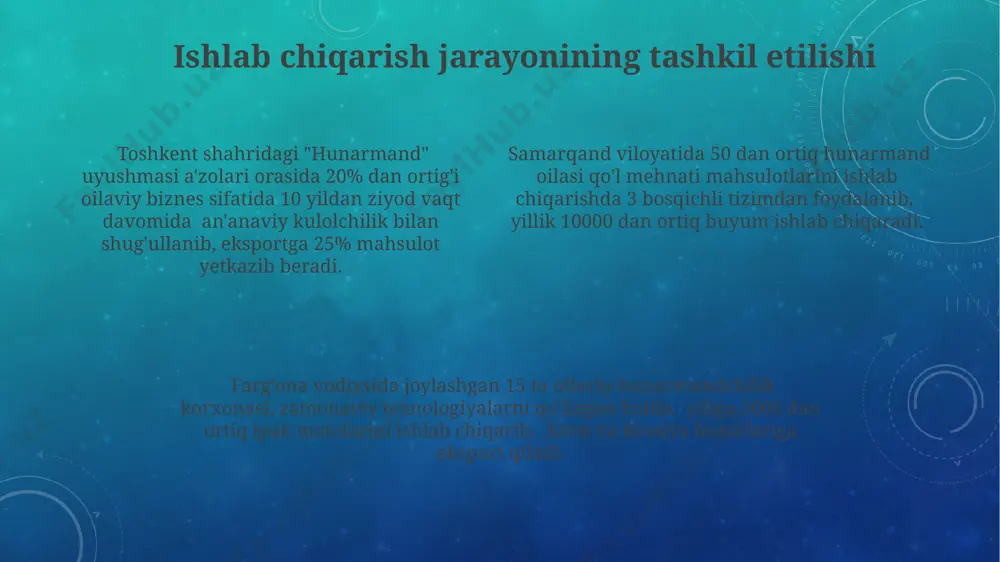 hunarmandchilik va kasanachilik ishlaring tashkil qilish - Page 4