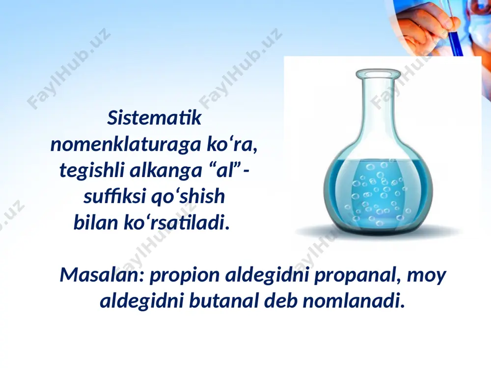 oksobirikmalar. aldegidlar. olinishi va xossalari - Page 5