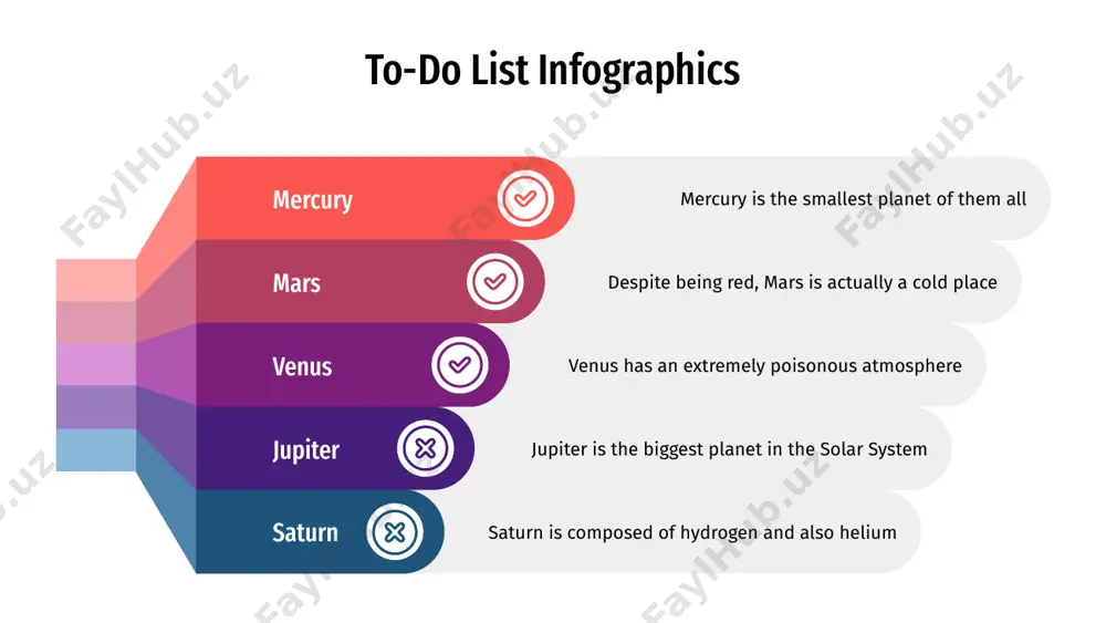 ually a cold place mars jupiter is a giant and the fourth planet from the sun jupiter saturn is a gas giant made of hydrogen and helium saturn neptune neptune is the farthest planet from the sun to-do list infographics neptune neptune is the farthest planet from the sun mercury mercury is the closest planet to the sun mars despite being red, mars is a cold place jupiter jupiter is a gas giant and the biggest planet to-do list infographics planet saturn is a gas giant composed mostly of hydrogen and helium saturn mercury is the smallest planet in the solar system and the closest to the sun mercury despite being red, mars is a very cold place full of iron oxide dust mars venus has a beautiful name and is the second planet from the sun venus jupiter jupiter is a gas giant and the biggest planet in the …