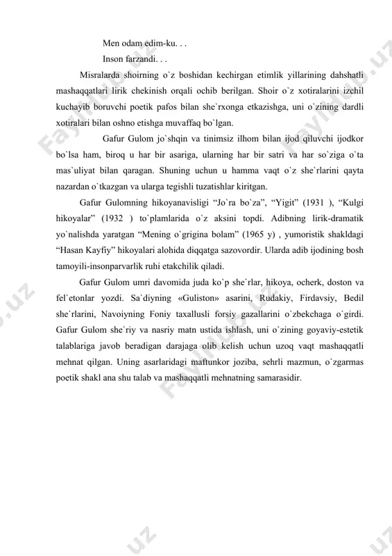 g`afur g`ulom hayoti va ijodi - Page 4