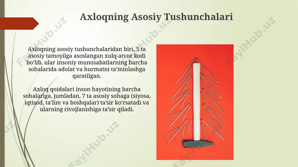 axloqning asosiy tamoyillari va me'yorlari - Page 5