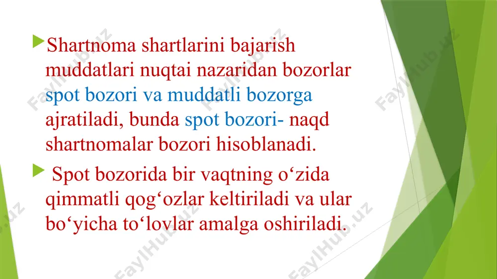 hosilaviy qimmatli qog‘ozlar bozori - Page 5