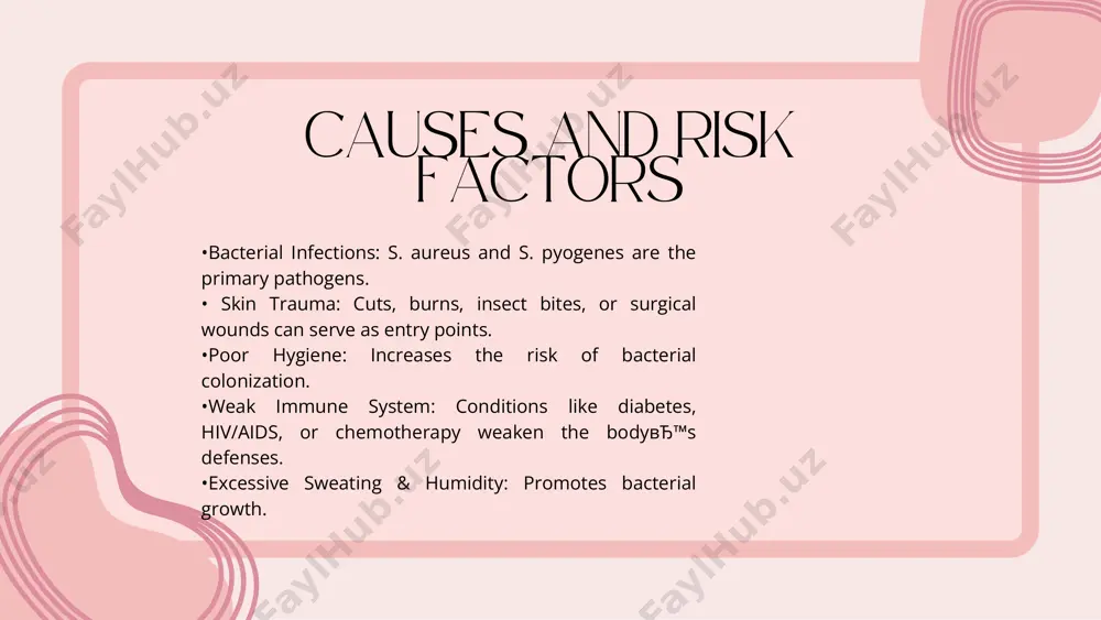 kin issues, though specific details about pyoderma remain private. thank you