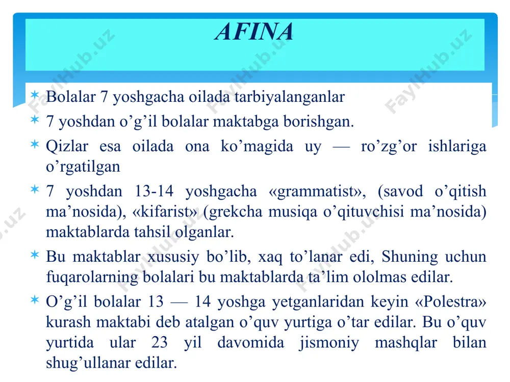 chet elda oila pedagogikasi fanining rivojlanishi tarixi - Page 5