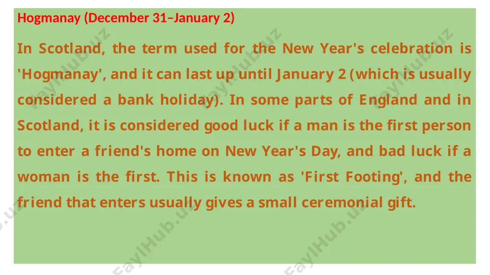 national holidays. customs and traditions. - Page 4