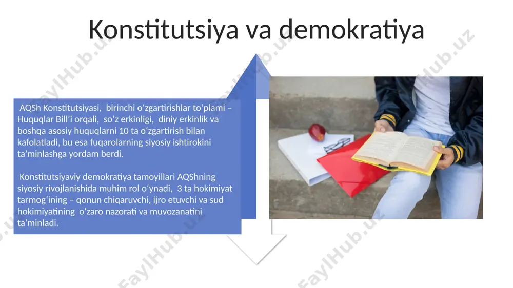 10 sinf darslikdan aqsh: yangi liderning paydo bo'lishi - Page 4