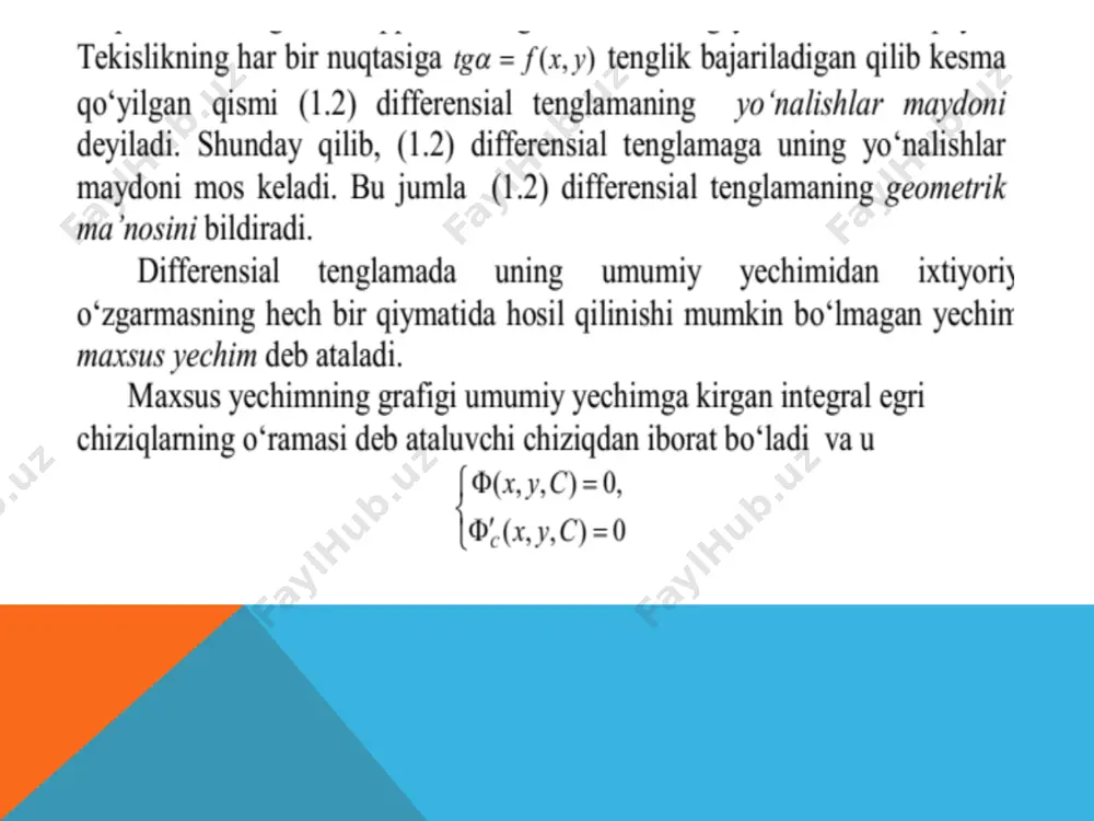 differensial tenglamalar - Page 5