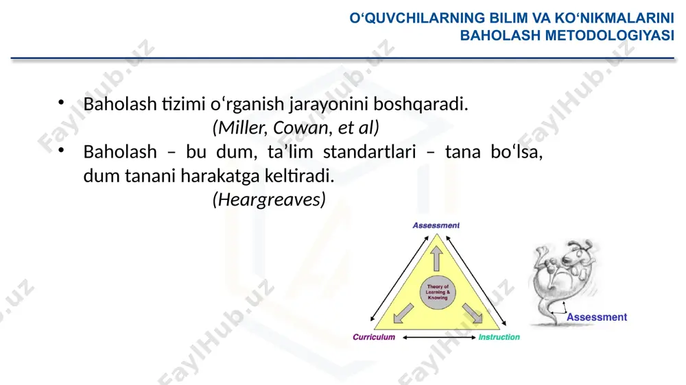 o‘quvchilarning bilim va ko‘nikmalarini baholash metodologiyasi - Page 5