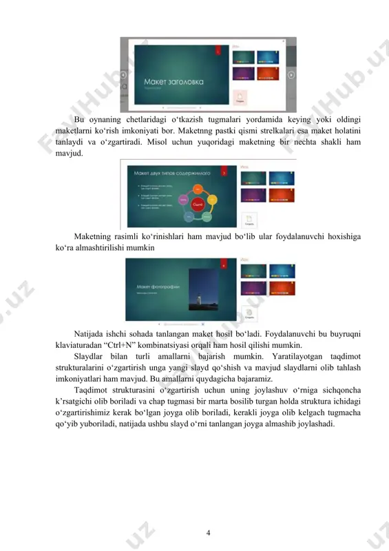 o‘z ustunligini his qilasiz. va endi tartibda: 1. mening vasiylarimni ro‘yxatdan o‘tkazish va bo‘lim siz kerakli bepul hisob qaydnomasini ro‘yxatdan o‘tkazish uchun elektron pochtangizni ko‘rsatib, bir nechta satrlarni to‘ldiring. shuningdek, siz ro‘yxatdan o‘tish vaqtini sezilarli darajada kamaytiradigan facebook yoki lincedl hisobidan foydalanishingiz mumkin. hisobga kirganingizdan so‘ng, siz barcha funktsiyalaringiz bilan prezisning asosiy qismining oldida ko‘rinasiz. siz o‘z loyihangizni tugmachani bosish orqali oq varaqdan boshlashingiz mumkinyangi prezi yaratingyoki tayyor shablonlardan foydalaning. bundan tashqari, keyingi tadbirlar uchun siz prezi orangizda qidiruvdan foydalanishingiz mumkin, u bilan foizlar tarifini osongina topishingiz mumkin. chap tomonda men taqsimlamoqchi bo‘lgan ustun borpapkalarular barcha materiallarni tartiblashga yordam beradi va ish joyingizni tartibda qoldiradi. 2. tezlashtirilgan taqdimotlarni o‘rganishda qidiring. prezi.com-ning xususiyati bu bo‘limda, chunki boshqa foydalanuvchilarning ko‘plab taqdimotlari. agar siz sizga qiziqish bildirish uchun tayyor va taqdimot topmoqchi bo‘lsangiz, o‘rganing, bilib oling va navigatsiya uchun qidiruv satridan foydalanishingiz mumkin. har bir ish ostida sifatli loyihalarni tahlil qilish uchun vaqtni …