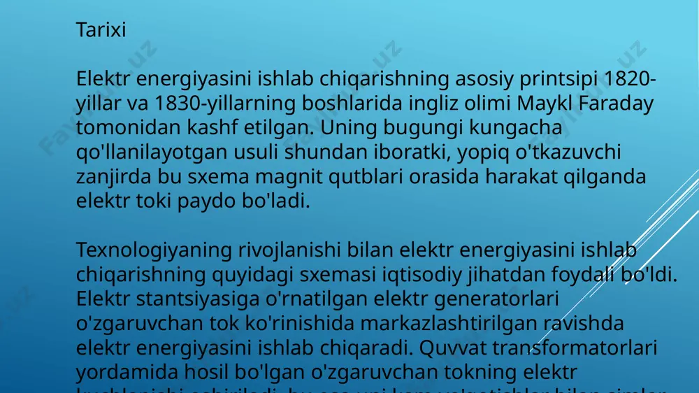elektr energiyani ishlab chiqarish - Page 3