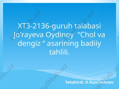 cholvadengiz — PPTX