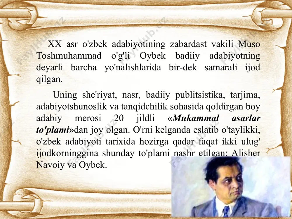 kka-yu yagona o'g'lini urushga yig'lab yo'llagan mushfiq onadir. yo chimildig'i yig'ishtirilmay turib yoridan ayrilgan kelinchakdir. balki, besh bolasi nobud bo'lib, qirq yoshida topgani shu o'g'liga suyanib qolgan beli bukik choldir. biroq, shunisi aniqki, ularning hammasi va ularga o'xshagan yana ming, o'n ming, yuz minglab chorasizlar uchburchak shaklidagi mana shunday xatlarni oladi. o'sha yuz minglab insonlarning barchasi shoir tasvirlagan holga tushmog'i ham, afsuski, achchiq haqiqat. na'matak nafis chayqaladi bir tup na'matak yuksakda, shamolning belanchagida. quyoshga ko'tarib bir savat oq gul, viqor-la o'shshaygan qoya labida. nafis chayqaladi bir tup na'matak mayin raqsiga hech qoniqmas ko'ngil, vahshiy toshlarga ham u berar fusun. so'nmaydi yuzida yorqin tabassum. yanoqlarni tutib oltin bo'sa-chun quyoshga tutadi bir savat oq gul! poyida yig'laydi kumush qor yum-yum... nafis chayqaladi bir tup na'matak. shamol injularni separ chashmadak, boshida bir savat oq yulduz - chechak, nozik salomlari naqadar ma'sum! tog'lar havosining firuzasidan mayin tovlanadi butun niholi. vahshiy qoyalarning ajib ijodi: yuksakda …