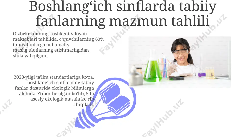 boshlang’ich maktablarda tabiiy fanlarning mazmuni va o‘quv dasturining tahlili - Page 3