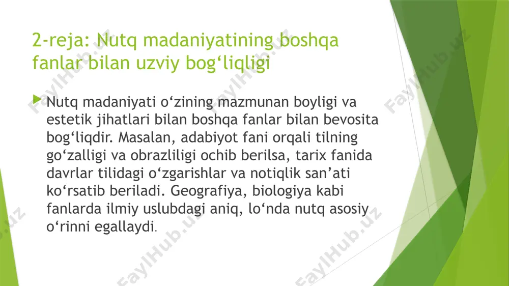 o‘qituvchining nutq madaniyati va boshqafanlar - Page 5