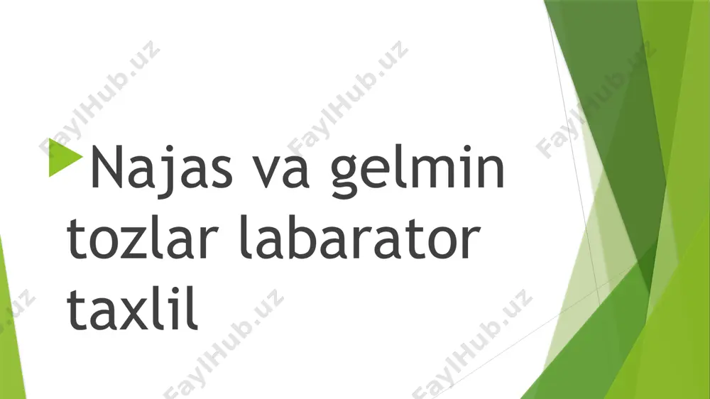 ni aniqlash uchun bunday tahlil buyuriladi okklyuziv qon tahlili uchun najas qonning mavjudligi najasdagi gemoglobinning miqdori bilan belgilanadi. najas tahlilini to'plashdan oldin, uch kun davomida go'sht va baliq idishlari, shuningdek ko'p miqdordagi temir o'z ichiga olgan mahsulotlar menyudan chiqarib tashlanadi: olma, ismaloq, qo'ng'iroq qalampiri va boshqalar. sinovdan oldin klizma va dori-darmonlarni qabul qilish mumkin emas etiboringiz uchun rahmat image1.jpg image2.jpg /docprops/thumbnail.jpeg