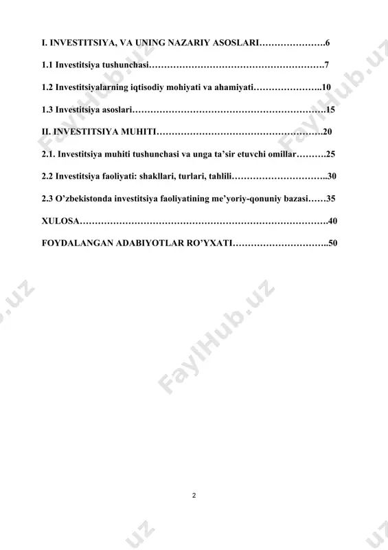 yondashuv quyidagi qoidalardan kelib chiqadi: investitsiya jarayonini faollashtirish, investitsiya resurslarini iqtisodiyotning ustivor sohalariga yo'naltirish; investitsiya jarayoniga korxonalar, tashkilotlar, aholi jamg'ar- malarini to'laroq jalb etish va undan respublikaning iqtisodiy- ijtimoiy muammolarini hal qilishda foydalanish; chet el kapitalining kirib kelishi uchun qulay investitsiya muhitini yaratish. investitsiya dasturlarining moliyalashtirish imkoniyatlari markaz- lashgan manbalarning chegaralanganligi uchun kapital mablag'lardan foydalanish yo'nalishiga jiddiy ta'sir ko'rsatmoqda. budjet hisobidan birinchi navbatda ijtimoiy sohani moliyalashtirish uchun foydalanil- moqda. ishlab chiqarishni rivojlantirish avvalo korxona va tashkilot- larning o'z mablag'larini safarbar qilish bank krediti hisobiga amalga oshirilmoqda.investitsiyani moliyalashtirish asosan mamlakatdagi iqtisodiy siyosat, qonunchilik, investitsiyani jalb qilish infratuzilmasining rivoji, darajasi va mamlakatning iqtisodiy ahvoliga bog'liq bo'ladi.[footnoteref:1] [1: ergasheva sh., uzoqov a. investitsiyalarni tashkil etish va moliyalashtirish. o q q lla a. t.: “iqtisod-moliya”, 2008. 208b.] investitsiya faoliyatini rivoji uchun mazkur omillarni ilmiy tahlil qilish lozim. bu tahlil mablag'lar yo'nalishining eng maqbul usulini tanlash va kelajakda har bir hududga mos keladigan investitsiya siyosatini …