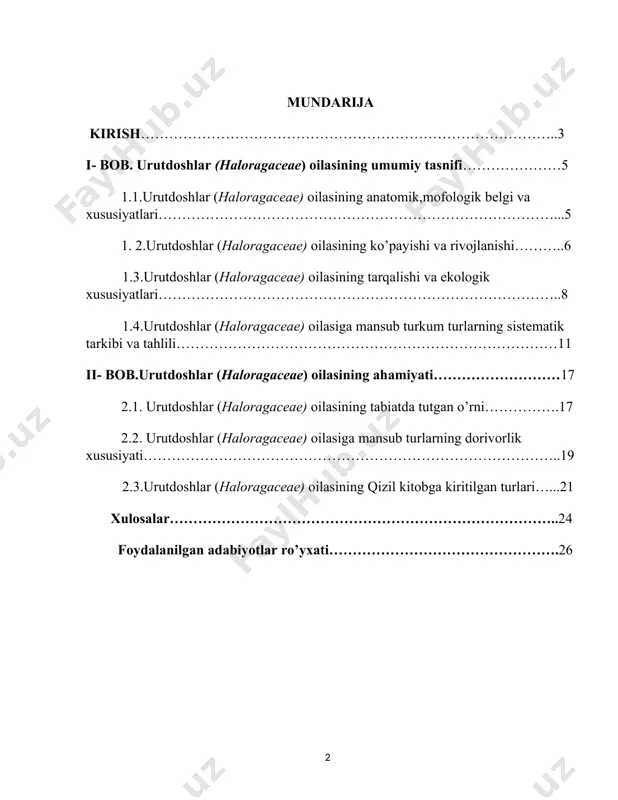opiq urug’li o’simliklar, zamburug’larva lishayniklar deb ataladigan bo’limdan iborat. botanika boshqa biologiya fanlari kabi kuzatish, tarixiy, taqqoslash va tajriba usullaridan foydalanadi.bu usullar kolleksiyalar yeg’ish va tuzishdan, tabiatda va tajriba maydonlarida kuzatish va tajriba o’tkazish, olingan ma’lumotlarni matematik usulda ishlab chiqishdan iborat.botanika klassik botanika metodlari bilan bir qatorda zamonaviy kimyo, fizika, kibernetika, va boshqa fanlarning ilmiy tadqiqot metodlaridan ham foydalanadi. o’zbekistonda biologiya sohasidagi dastlabki ilmiy tadqiqot ishlari 20- asrning 20- yillarida boshlangan. o’sha yillari o’rta osiyo davlat universiteti, 40- yillar boshida esa o’zbekiston fanlar akademiyasi o’zbekiston o’simliklarini o’rganish bo’yicha bir necha ekspeditsiyalar uyushtiradi. yeg’ilgan o’simliklar kolleksiyasi o’zbekiston gerbariysini tuzish uchun asos bo’ldi. hozir fanlar akademiyasi botanika institutidagi markaziy gerbariyda 1 mln. dan ortiq o’simliklar namunasi va 10000 dan ziyod o’simlik turlari bor. o’zbekiston fanlar akademiyasi botanika instituti tomonidan 1941-62 yillarda 6 jildli “ o’zbekiston florasi’’ asari yaratildi. 4274 o’simlik turlari, jumladan 390 endemik turlar to’g’risida ma’lumot berilgan. o’zbekiston botaniklari o’rta osiyo …