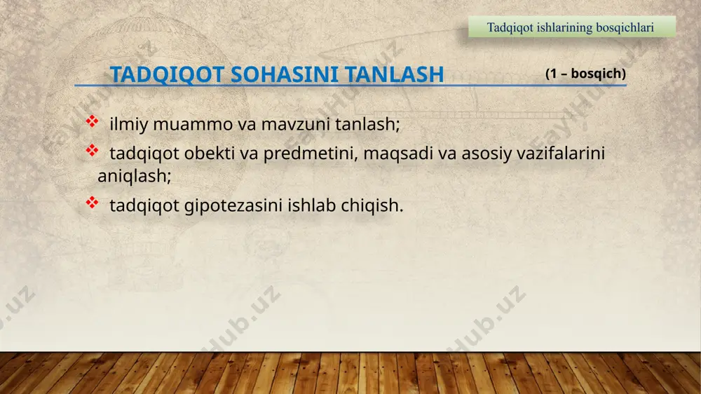 tadqiqot jarayonibosqichlari - Page 5