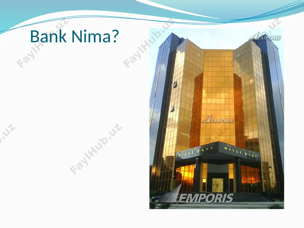 lib borish; aholining boʻsh pul mablagʻlarini bank omonatlariga jalb qilish va ular hisobiga shakllangan resurelarni iqtisodiyotning ustuvor tarmoklariga yoʻnaltirish; davlat va boshqa emitentlarning qimmatli qogʻozlarini xarid qilish, saqlash, hisobga olish hamda ikkilamchi bozorda oldisotdi muomalasini amalga oshirish; lahzali va boshqa turdagi lotereyalarni tashkil qilish va oʻtkazish; xoʻjalik subʼyektlari va yakka tartibda faoliyat kursatadigan tadbirkorlarga mikrokreditlar berish; yuridik va jismoniy shaxslarga hisobkitob — kassa xizmati koʻrsatish, uchinchi shaxs foydasiga toʻlovlar qabul kilish va boshqa bank muassasalari davlat tomonidan koʻp bolali va kam taʼminlangan oilalarga tayinlanadigan nafaqa va yordam pullarini egalariga tarqatdi. xalq banki vazifasi mikrokredit bank 90-yillarning boshidan boshlab faoliyatning ushbu turi keng tarqaldi va ushbu atama mikrokreditlar juda kambag'al odamlarga mikrokredit tashkil etish va shu bilan moliyaviy mustaqillikka va barqarorlikka erishishga imkon beradi degan farazdan keyin mashhur bo'ldi. birlashgan millatlar tashkiloti bosh assambleyasi hatto 2005 yilni xalqaro mikrokreditlar yili [1] deb e'lon qildi va grameen bank asoschisi muhammad yunus 2006 …