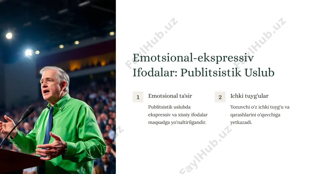 publitsistik va so'zlashuv uslubi - Page 5