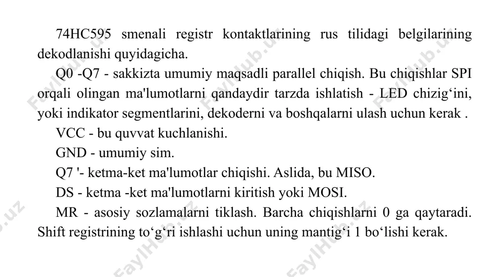 74нс595 registr mikro sxemasi - Page 5