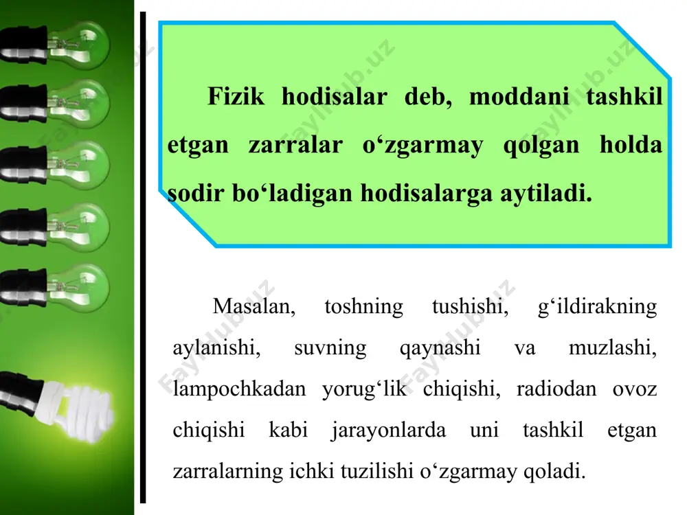 fizikada ishlatiladigan ayrim atamalar 6-sinf - Page 4