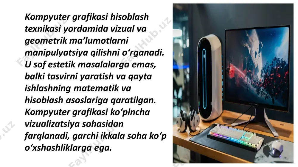 kompyuter grafikasining dasturiy ta’minoti - Page 5