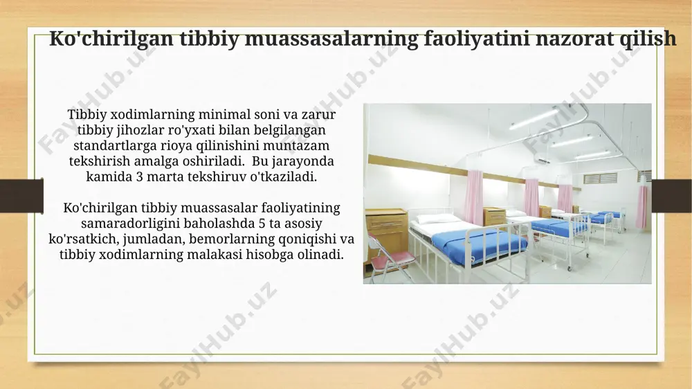 tibbiy muassasalar ko'chirish va evakuatsiya - Page 5