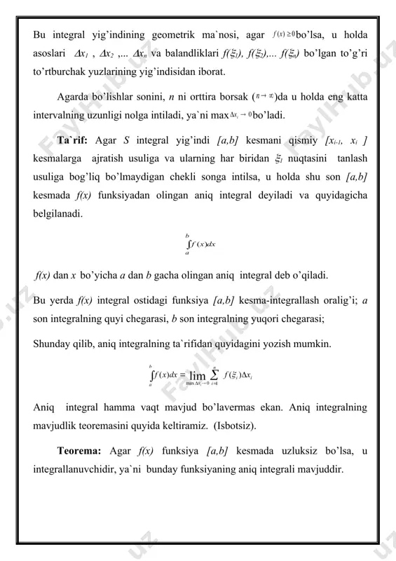 egri chiziqli trapetsiyaning yuzi va integral - Page 3
