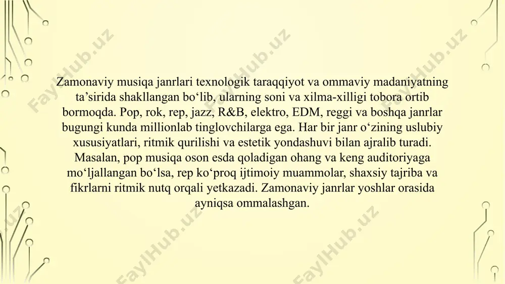 musiqa haqida taqdimot - Page 4
