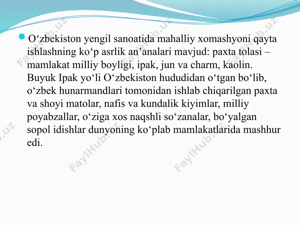 tikuv sanoati haqida umumiy ma’lumotlar - Page 4