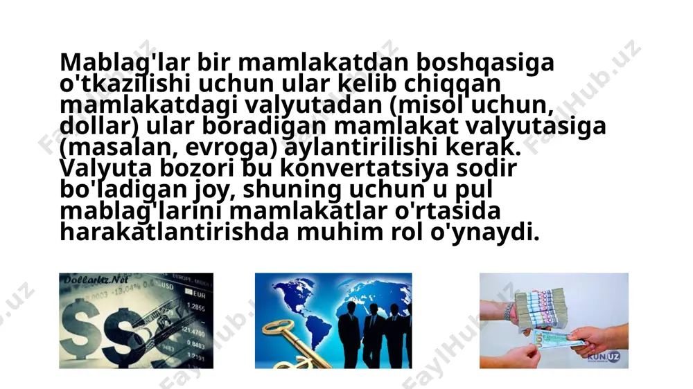 nuni deb ataladigan oddiy fikrdir: agar ikki mamlakat bir xil tovar ishlab chiqarsa va transport xarajatlari va savdo to'siqlari juda past bo'lsa, tovarning narxi butun dunyo bo'ylab bir xil bo'lishi kerak. qaysi davlat ishlab chiqarishidan qat'iy nazar dunyo. aytaylik, amerika po'latining bir tonnasi 100 dollar, yapon po'latining bir tonnasi esa 10 000 iyen turadi. bitta narx qonunining amal qilishi uchun yen va dollar o'rtasidagi almashuv kursi bir dollar uchun 100 iyena (bir yen uchun 0,01 dollar) bo'lishi kerak, shuning uchun bir tonna amerika po'lati yaponiyada 10 000 iyenaga sotiladi (yapon po'latining narxi) va bir tonna yapon po'lati aqshda 100 dollarga sotiladi (aqsh po'latining narxi). bir narx qonuni agar valyuta kursi bir dollarga 200 yen bo'lsa, yapon po'lati aqshda bir tonnasi 50 dollarga yoki amerika po'latining yarmiga, amerika po'lati esa yaponiyada bir tonnasi 20 ming iyenaga sotiladi, bu yapon po'latidan ikki baravar qimmatroqdir. . amerika po'lati yapon po'latiga o'xshash bo'lgani uchun, …