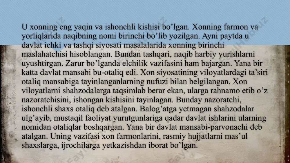 shayboniylar davri davridavrimadaniyat va san'ati - Page 5